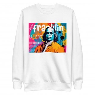 Buy a warm sweatshirt with Franklin print